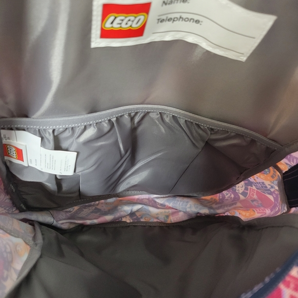 LEGO Space Explorers Backpack - Blue and Pink Nwt - Picture 7 of 7